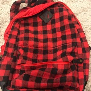 Flannel backpack